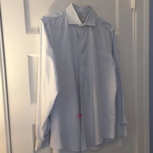 Charles Tyrwhitt men’s dress shirt blue 16.5 x 30